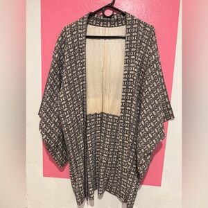 ✨ Authentic Vintage Japanese Kimono – Statement Haori Jacket Style ✨